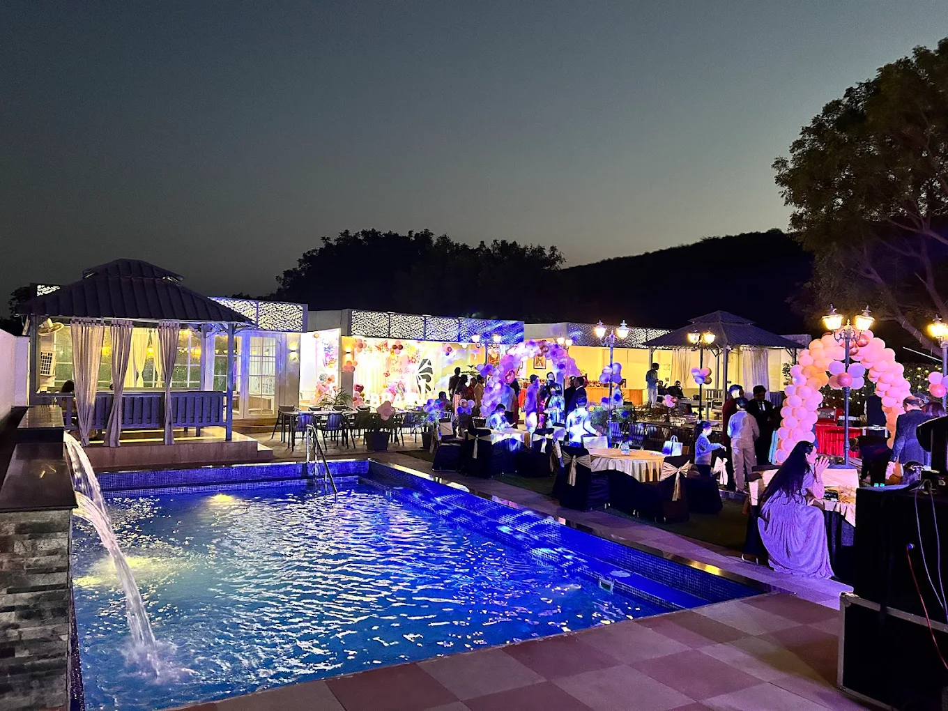 Birthday party farmhouse venue at Hridhya Farm Gurgaon